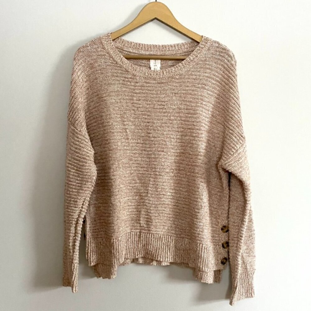 Joie Side Button Knit Sweater